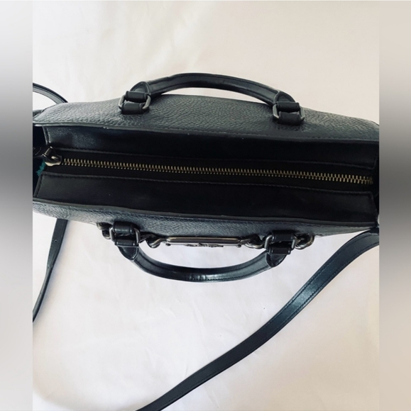 Coach Blake EUC Leather Carryall Satchel/Crossbody - Picture 8 of 9